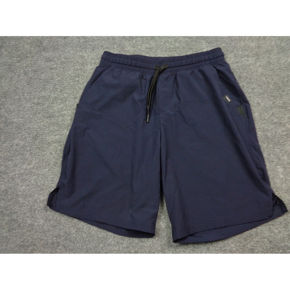 UNRL Stride Shorts Men M Navy Blue Active Performance Athletic 8"